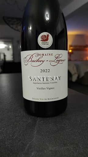 Бургундія Сантене Grand Cru Domaine Bachey-Legro Vieilles Vignes 2022