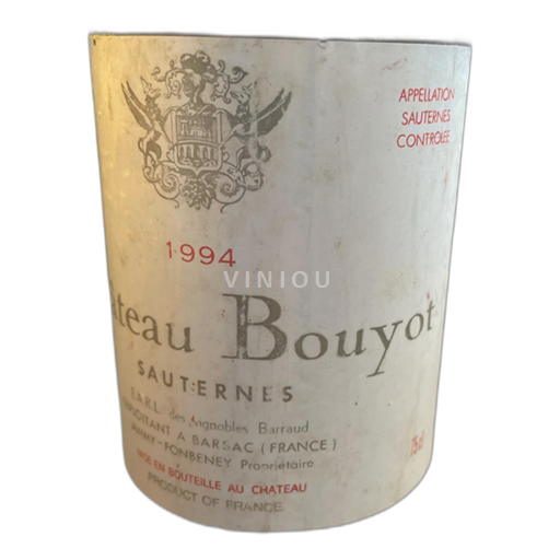 Bordeaux Sauternes Château Bouyot 1994