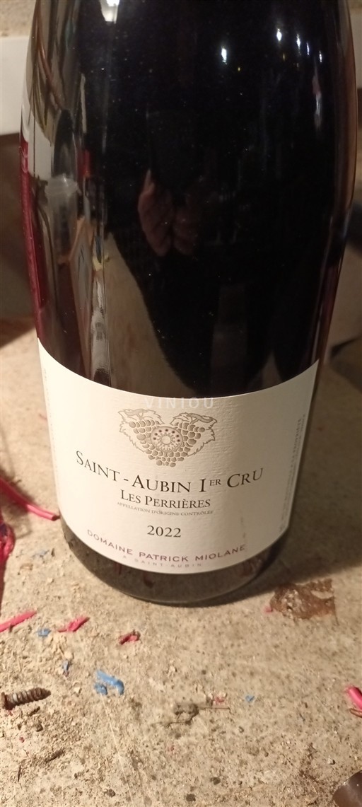Borgoña San Aubin Premier Cru Domaine Patrick Miolane Les Perrières 2022