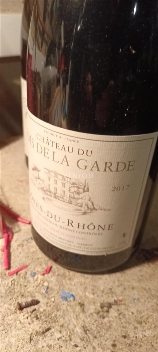 Rona dolina Côtes-du-Rhône Château Bois de la Garde 2017