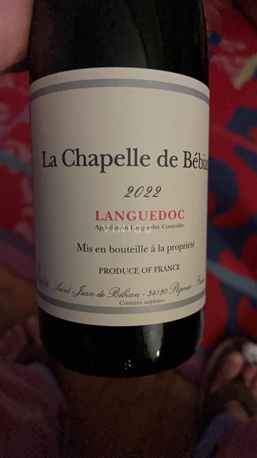 Languedoc La Chapelle de Bébian 2022