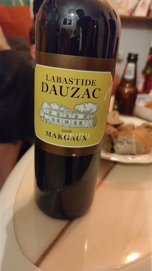 Bordeaux Margaux Dauzac Labastide 2016