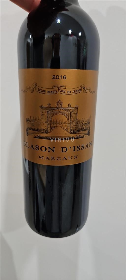 Bordeaux Margaux Issan Blason d'Issan 2016
