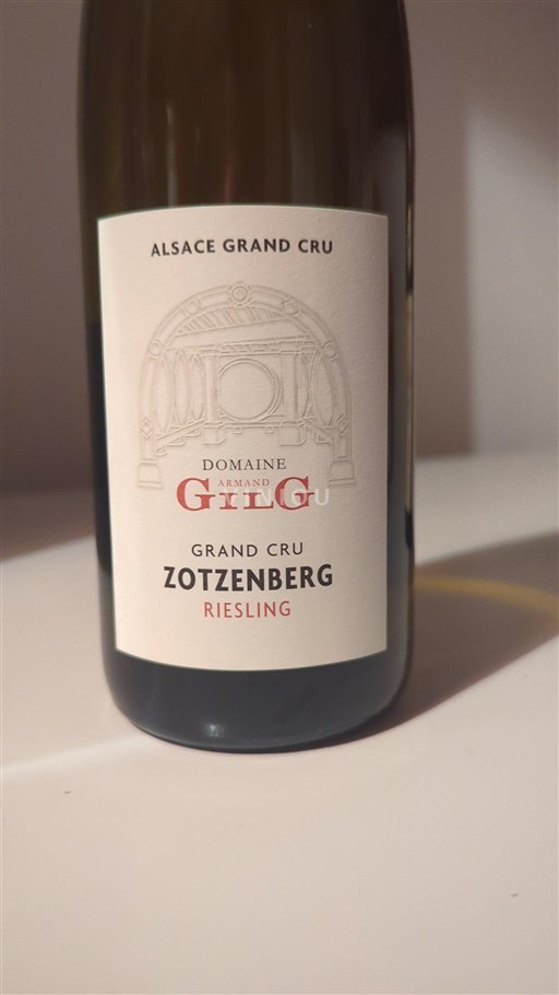 Elsass Riesling Grand Cru Domaine Armand Gilg Zotzenberg Ohne Jahrgang