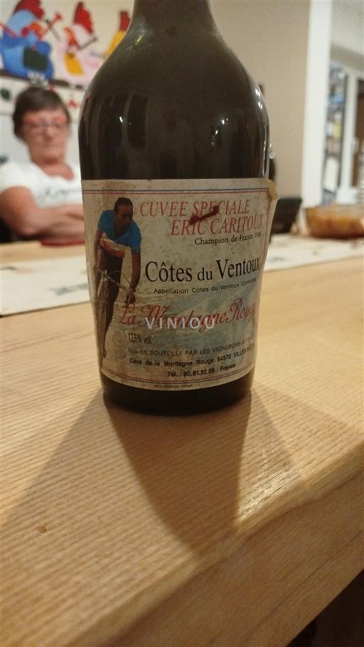 Valle del Ródano No especificado La Montagne Rouge Spéciale Éric Caritoux 1988