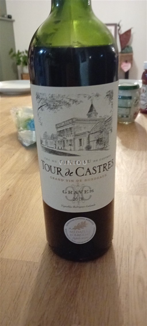 Bordeaux Graves Château Tour de Castres 2018