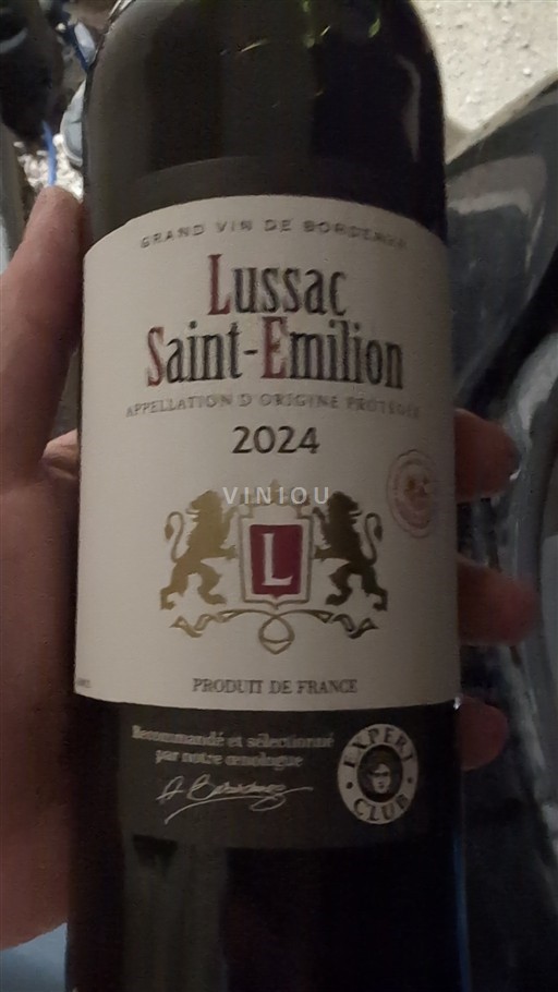 Bordeaux Lussac-saint-émilion Aucun 2024