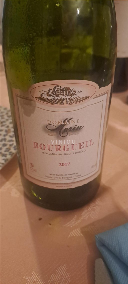 Valle della Loira Bourgueil Domaine Morin 2017
