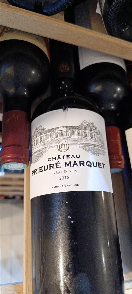 Bordeaux Château Prieuré Marquet Grand Vin 2018
