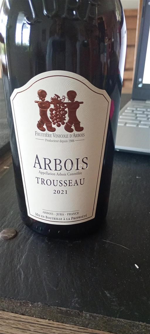 Jura Arbois Fruitière Vinicole Arbois Trousseau 2021