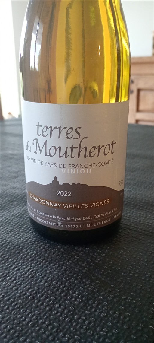 Jura No especificado Terres du Moutherot Chardonnay Vieilles Vignes 2022