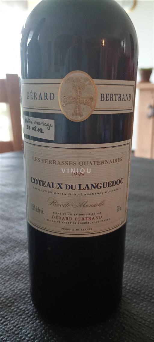 Languedoc Languedoc Hills Gérard Bertrand Les Terrasses Quaternaires 1999