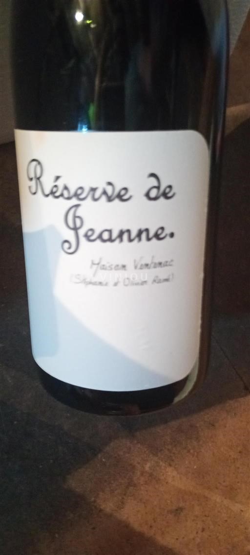 Burgundsko Maison Ventenac Réserve de Jeanne 2020