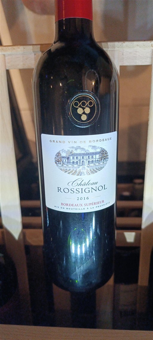 Bordeaux Bordeaux Supérieur Château Rossignol 2016
