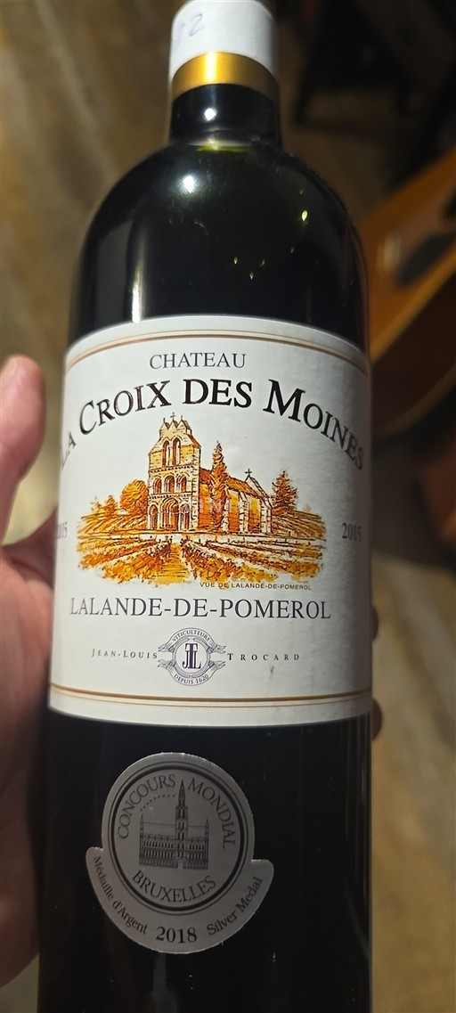 Bordeaux Lalande-de-Pomerol Château La Croix des Moines 2015