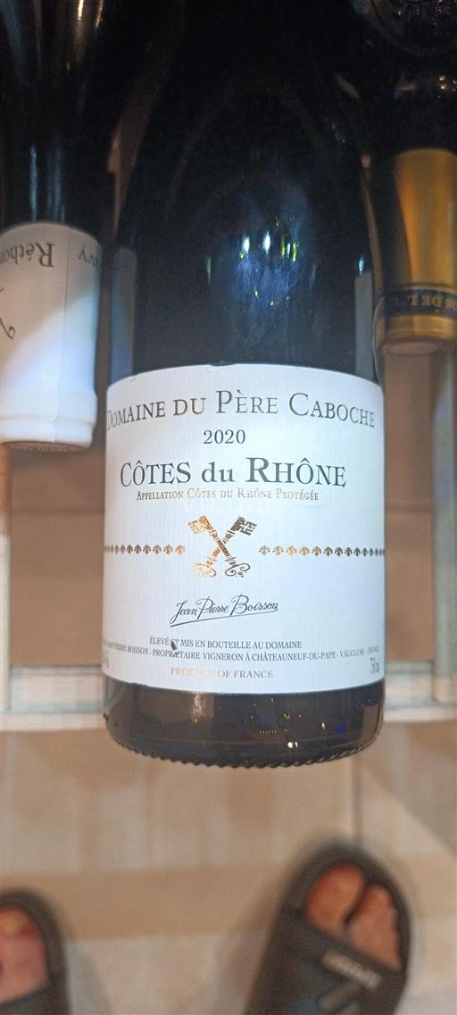 Rona dolina Côtes-du-Rhône Domaine Père Caboche 2020