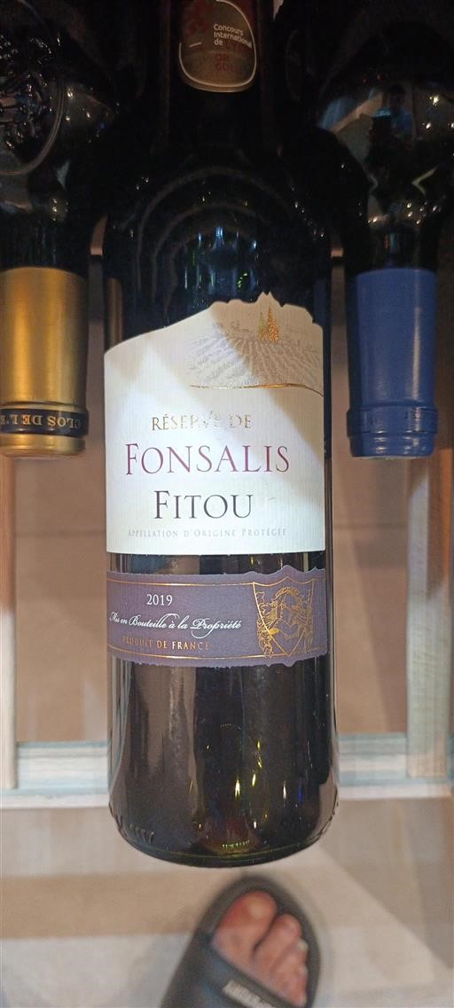Languedoc Fitou Fonsalis Réserve 2019