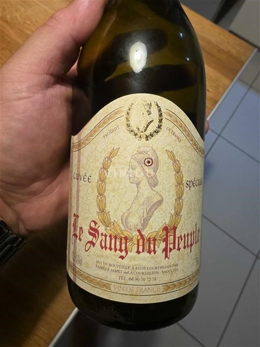Valle del Ródano No especificado Famille Jamet Le Sang du Peuple Sin añada