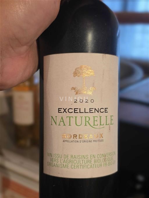 Bordeaux Excellence Naturelle 2020