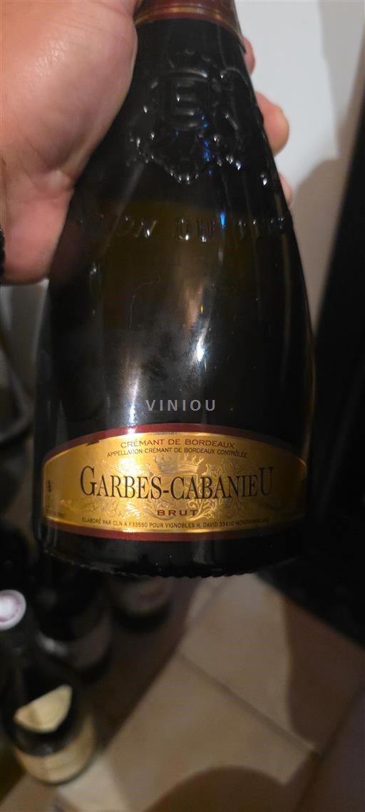 Bordeaux Crémant de Bordeaux Garbes-Cabanieu Brut Icke årgångsbetecknad