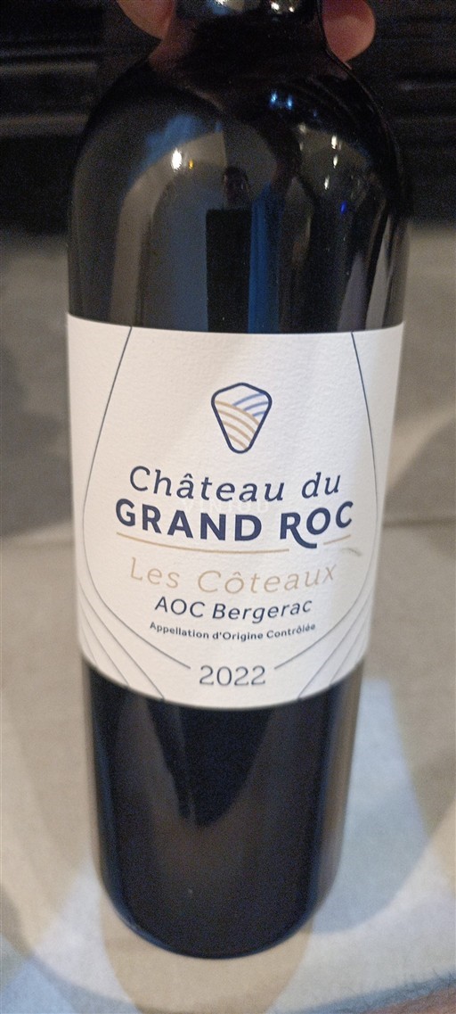 Sydväst Bergerac Château Grand Roc Les Côteaux 2022