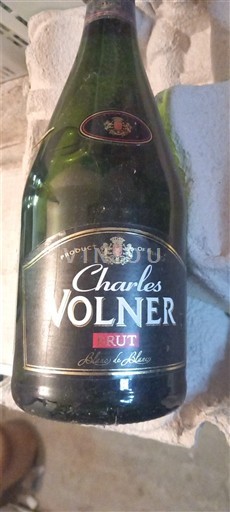 Šampanja Šampanjec Charles Volner Neleten.