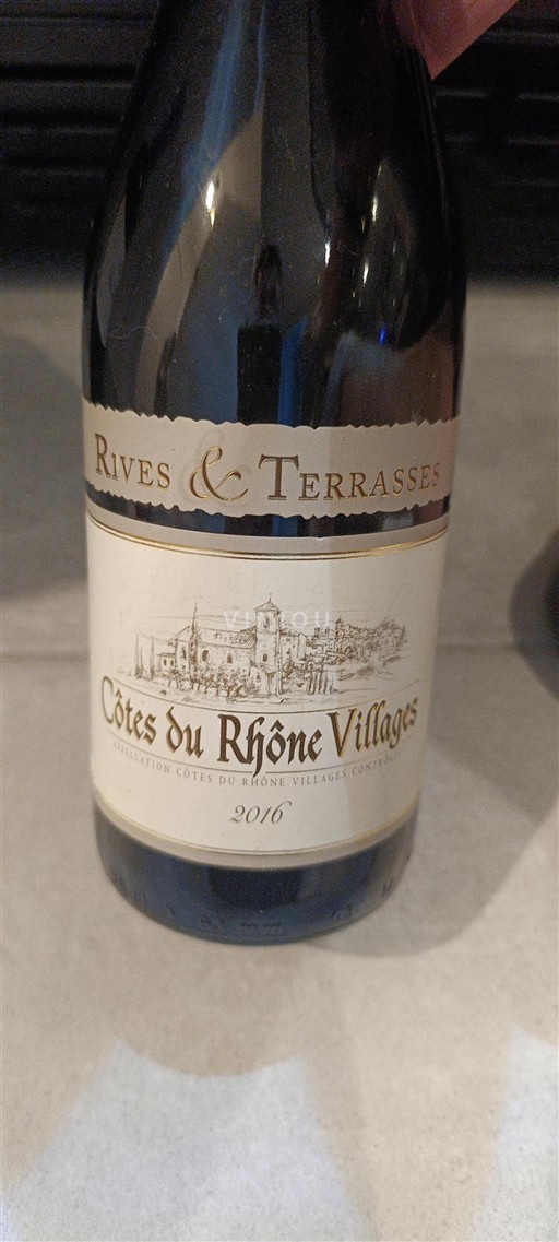 Rona dolina Côtes-du-Rhône-Villages Rives & Terrasses 2016