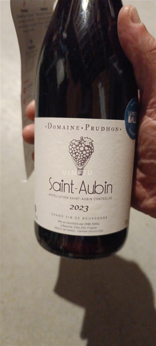 Borgoña San Aubin Domaine Prudhon 2023