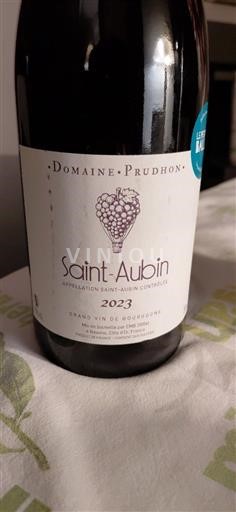 Bourgogne Thánh Aubin Domaine Prudhon 2023