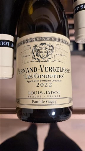 Bourgogne Pernand-vergelesses Louis Jadot Les Combottes 2022