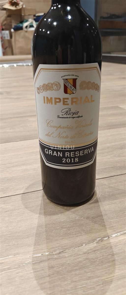 La Rioja rioja CVNE Imperial 2018