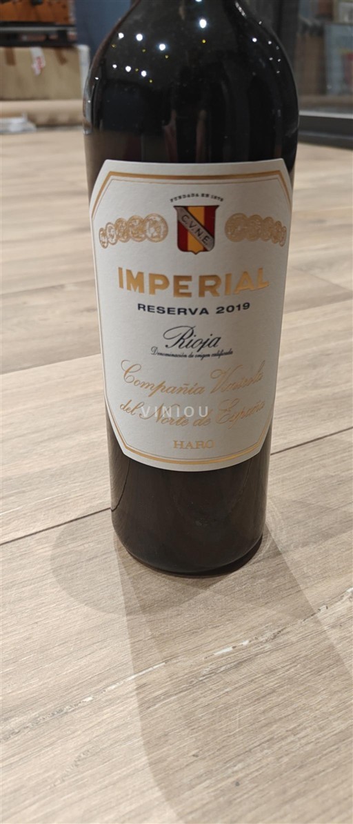 La Rioja Rioja Compañía Vinícola del Norte de España Imperial Reserva 2019