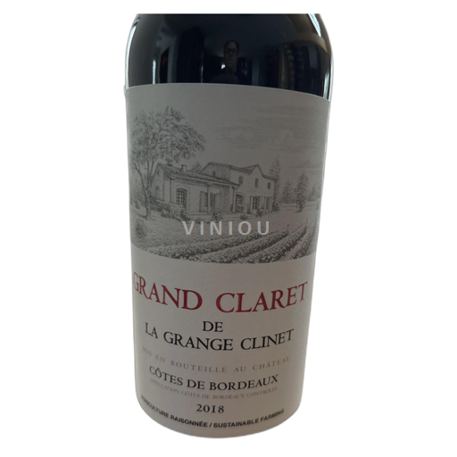 Bordeaux Côtes-de-Bordeaux La Grange Clinet Grand Claret 2018