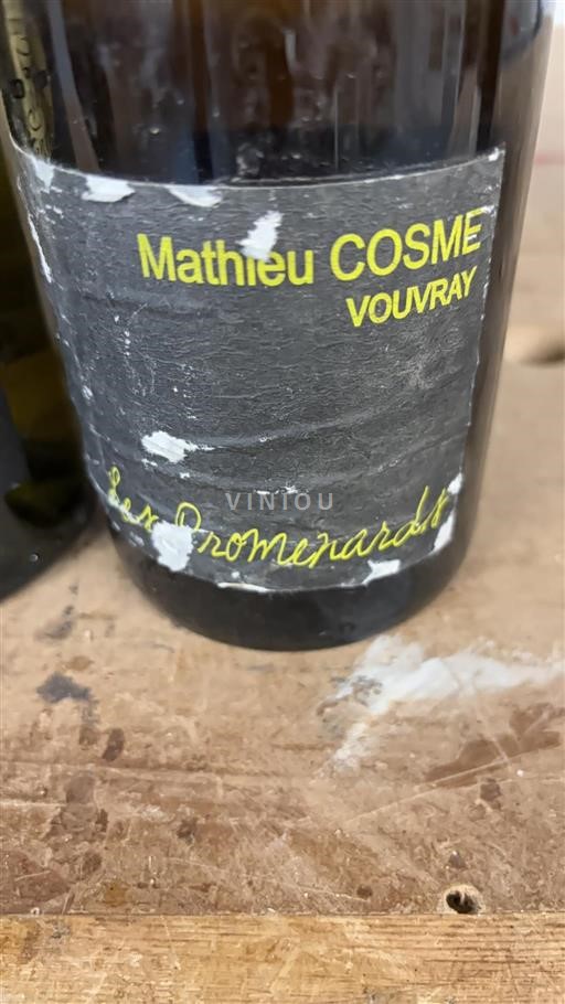 Loirevallei Vouvray Mathieu Cosme Les Promenards Niet-geïntegreerd