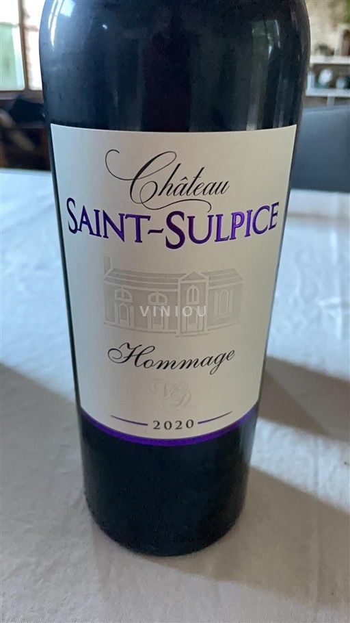 Burdeos No especificado Château Saint-Sulpice Hommage 2020