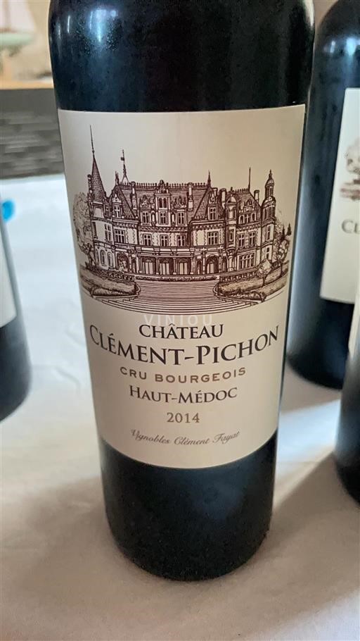 Bordeaux Haut-Médoc Château Clément-Pichon 2014
