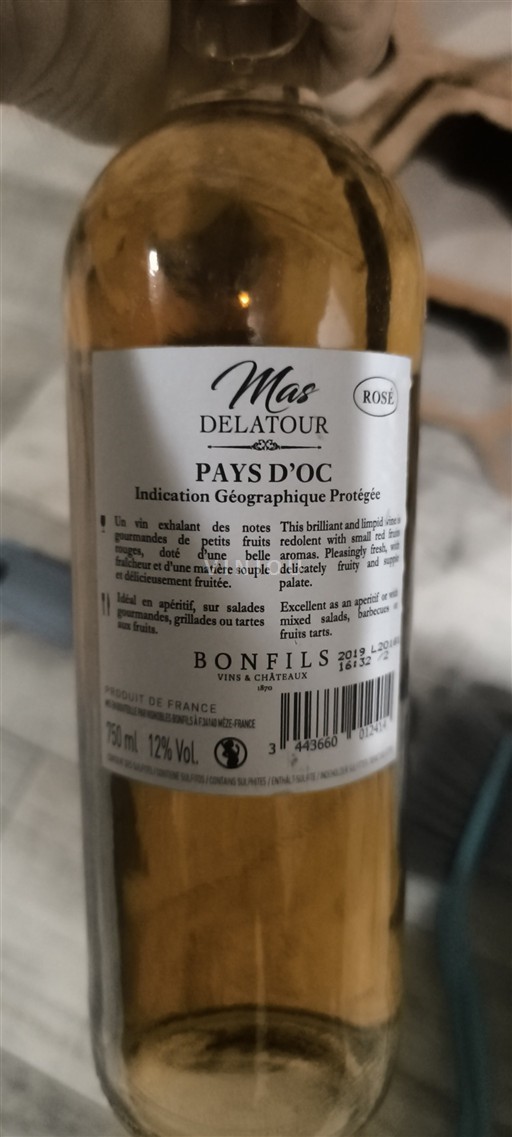 Languedoc-Roussillon Pays d'Oc Mas Delatour 2019