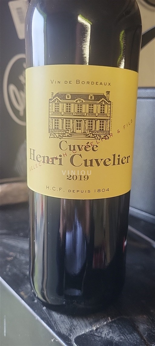 Bordeaux Henri Cuvelier & Fils Henri Cuvelier 2019