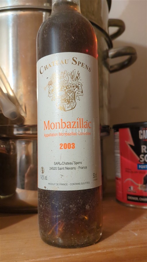 Southwest Monbazillac Château Spens 2003