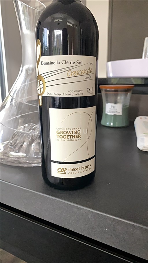 Genf Nicht spezifiziert Domaine La Clé de Sol Crescendo 2017