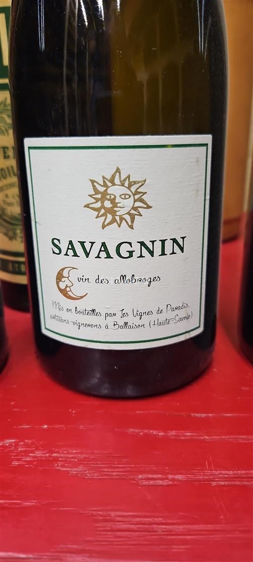 Alpen en Rhônevallei Vins des Allobroges Les Vignes de Paradis Savagnin 2020
