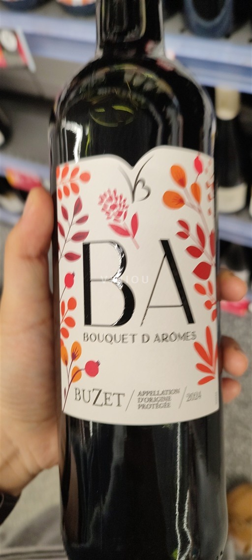 Vin Rouge sec Bouquet Arômes 2024 France Sud-Ouest Buzet AOC