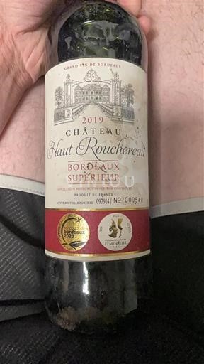 Bordeaux Bordeaux Supérieur Château Haut Rouchereau 2019