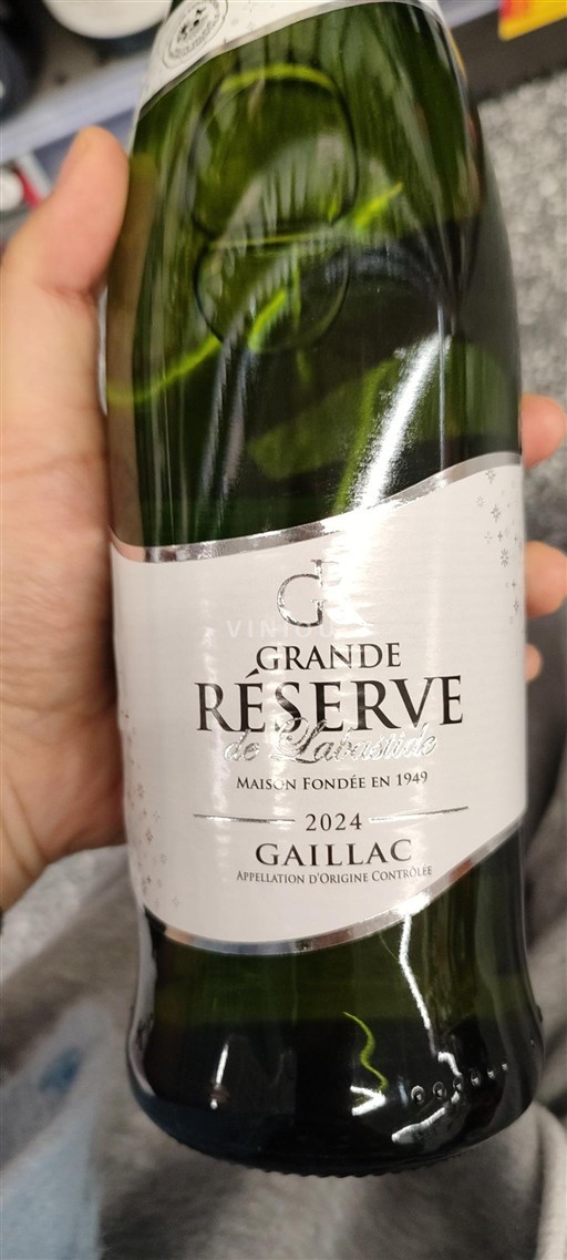 Sud-Ovest Gaillac Labastide Grande Réserve 2024