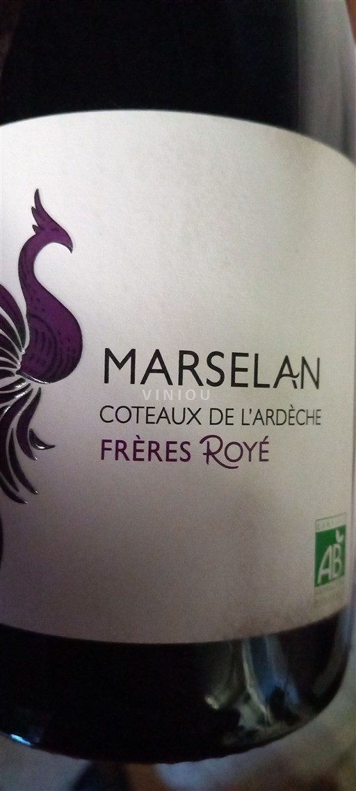 Alpen und Rhônetal Coteaux der Ardèche Famille Royé Marselan 2023