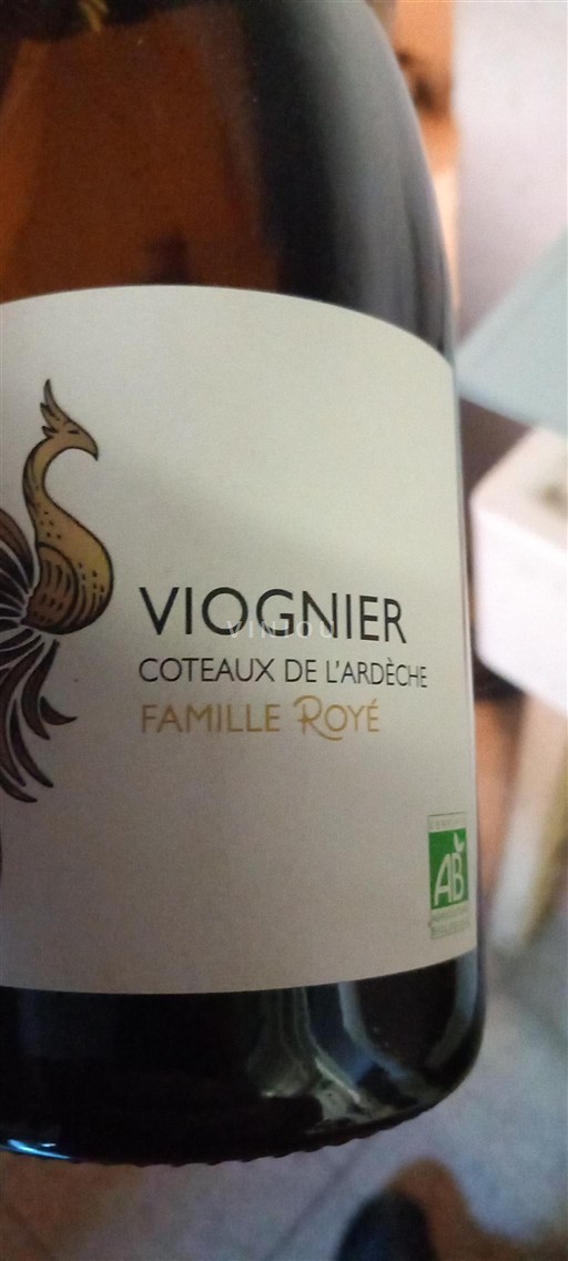Alpen und Rhônetal Coteaux der Ardèche Famille Royé Viognier 2023