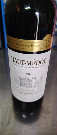 Bordo Haut-Médoc La Cave Augustin Florent 2023