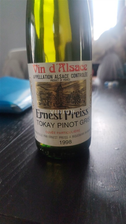 Alsace Grand Cru Ernest Preiss 1998