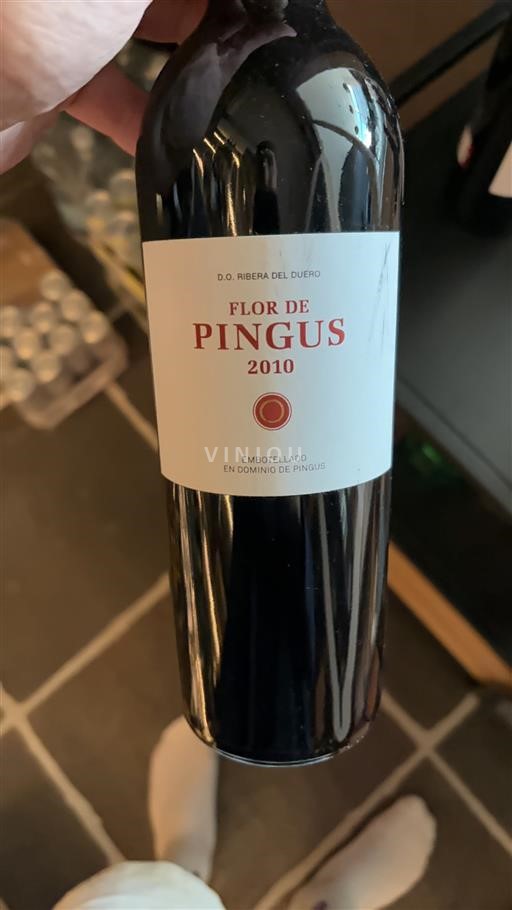 Castilien og León Ribera del Duero Dominio de Pingus Flor de Pingus 2010