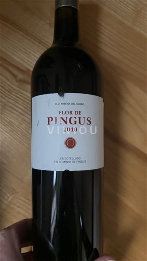 Castille và León Ribera del Duero Dominio de Pingus Flor de Pingus 2010